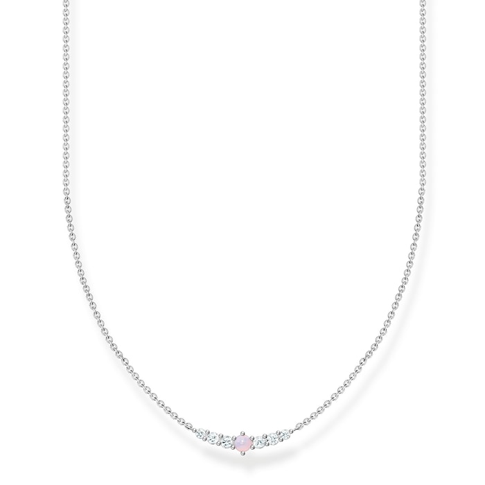 Thomas Sabo Sterling Silver Cubic Zirconia 38-42cm Necklace