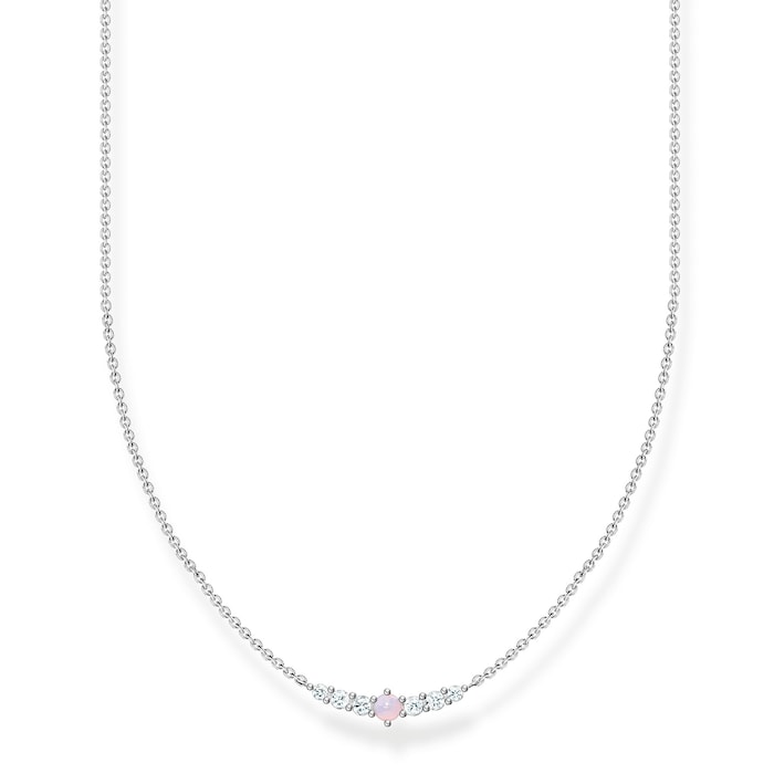 Thomas Sabo Sterling Silver Cubic Zirconia 38-42cm Necklace