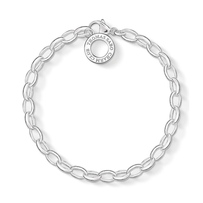 Thomas Sabo Sterling Silver 17cm Charm Carrier Bracelet