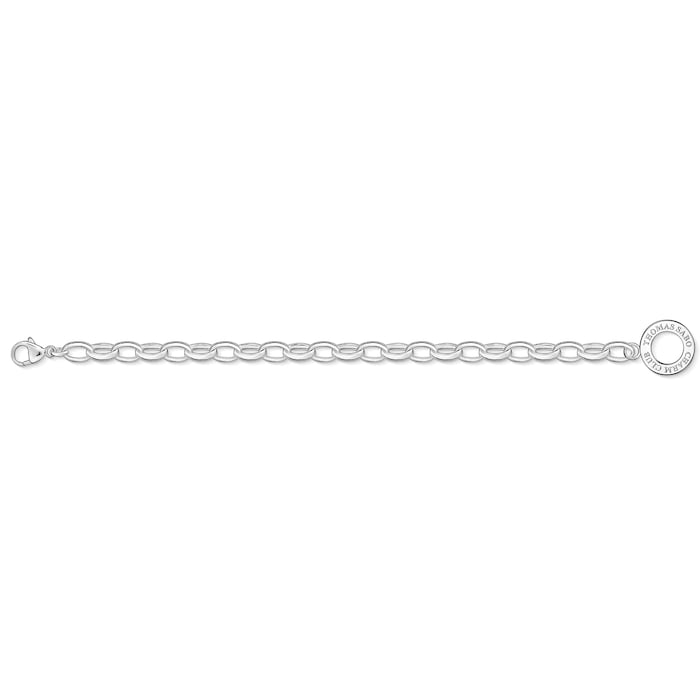 Thomas Sabo Sterling Silver 18cm Charm Carrier Bracelet