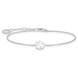 Thomas Sabo Sterling Silver 16-19cm Clover Bracelet