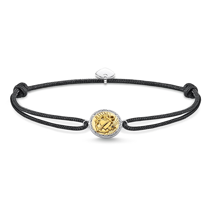 Thomas Sabo Mens Yellow Gold Coloured Cubic Zirconia  16-27cm Bracelet