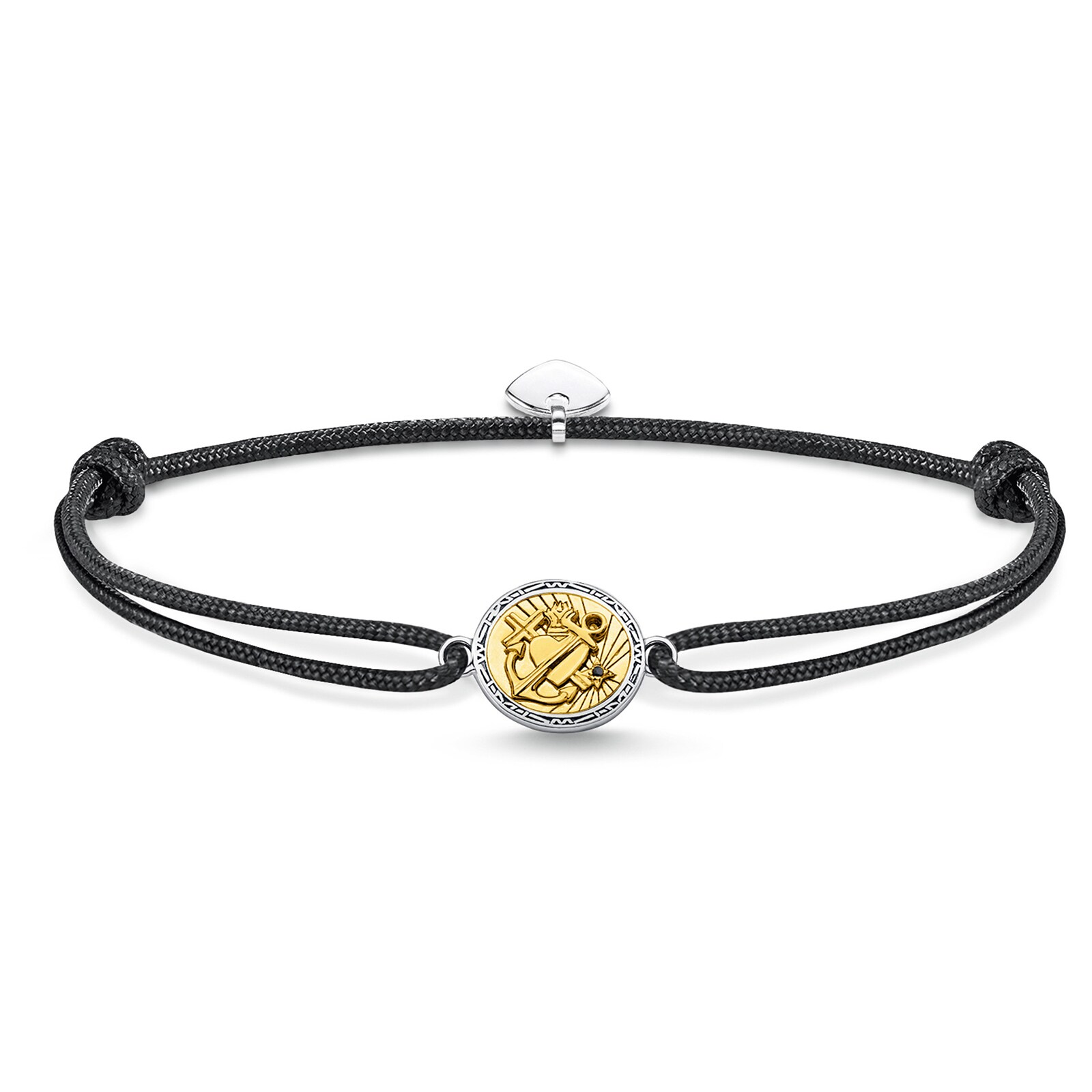 Thomas Sabo Mens Yellow Gold Coloured Cubic Zirconia  16-27cm Bracelet