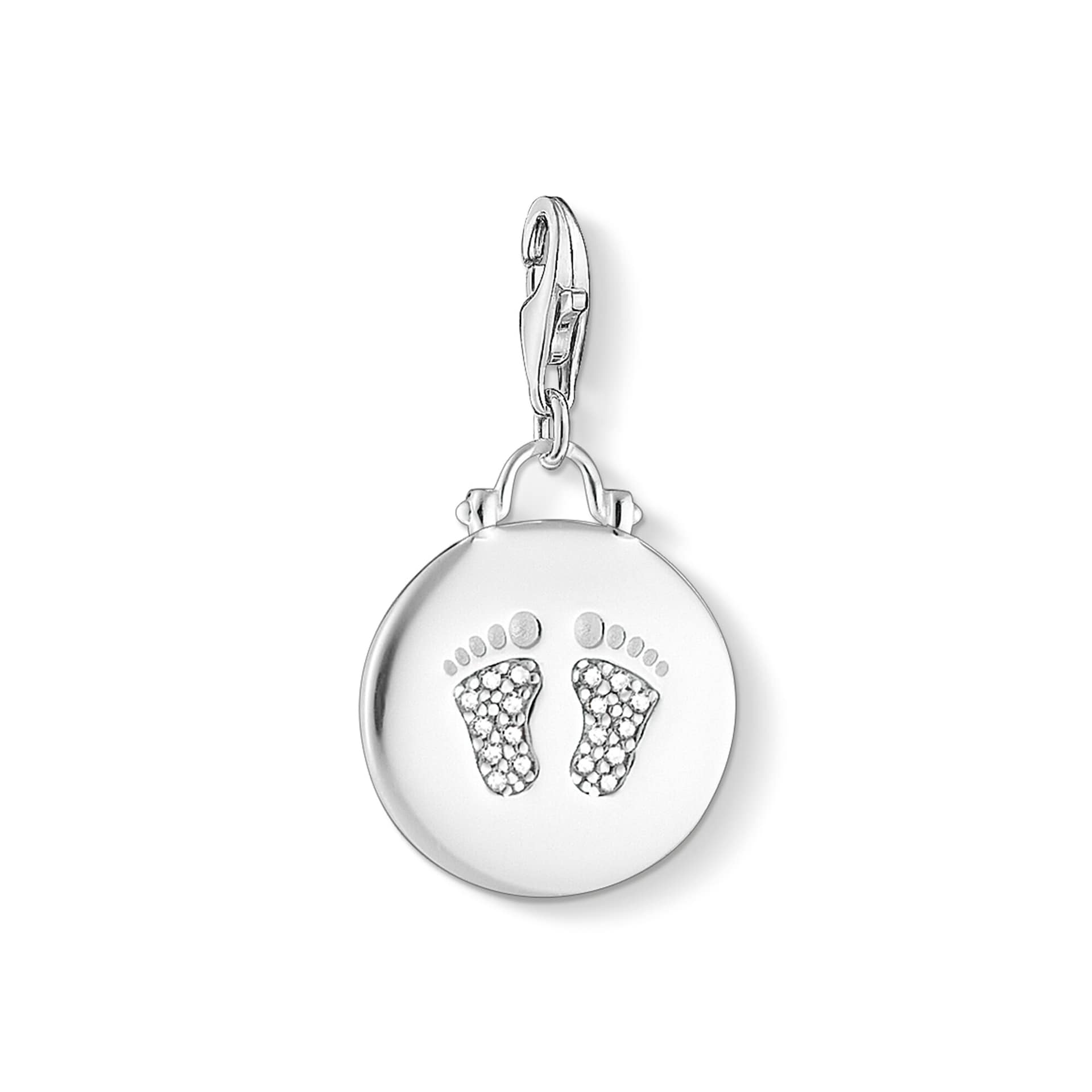Thomas Sabo Sterling Silver Baby Footprints Charm