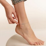 Thomas Sabo Sterling Silver Heart Anklet