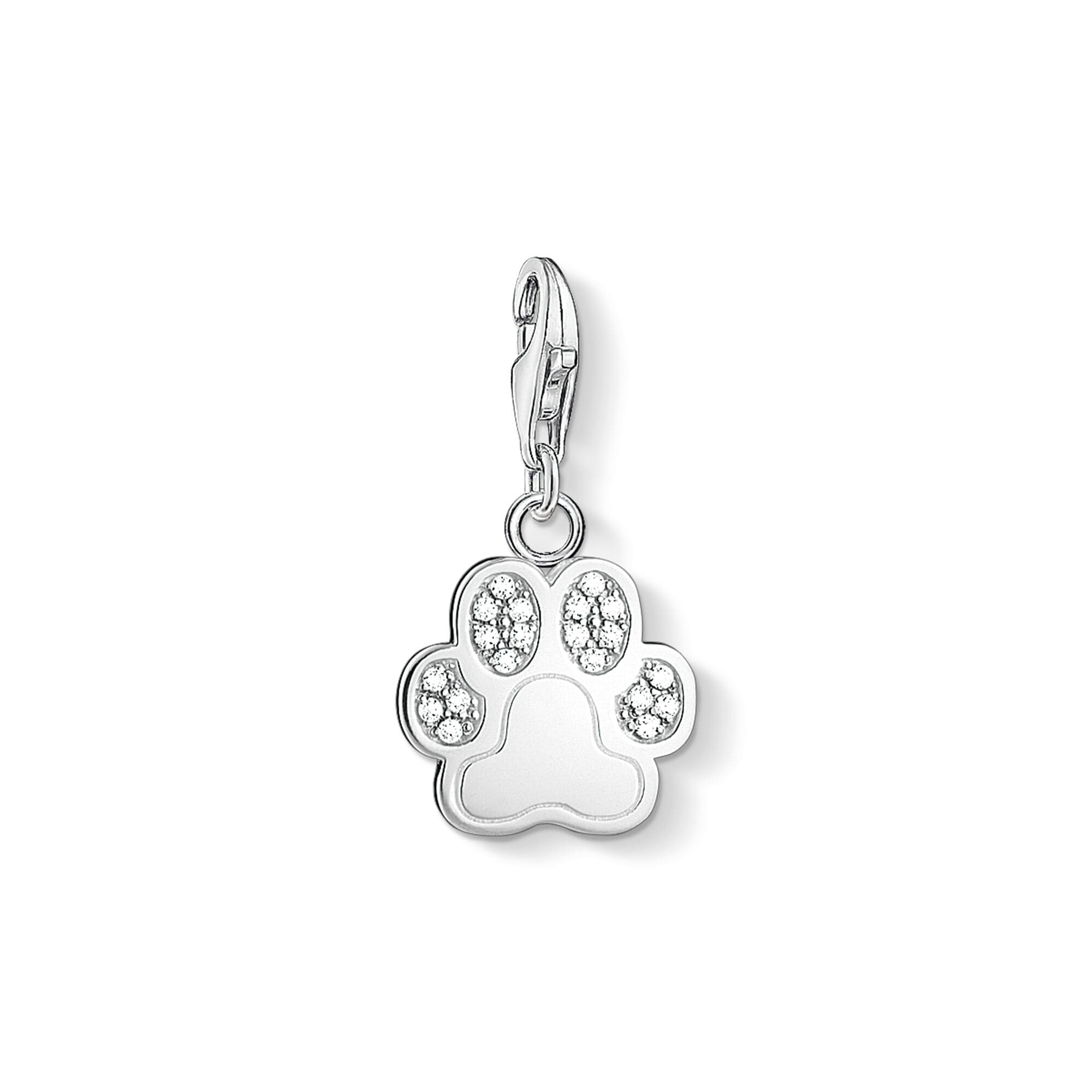 Sterling Silver Paw Charm