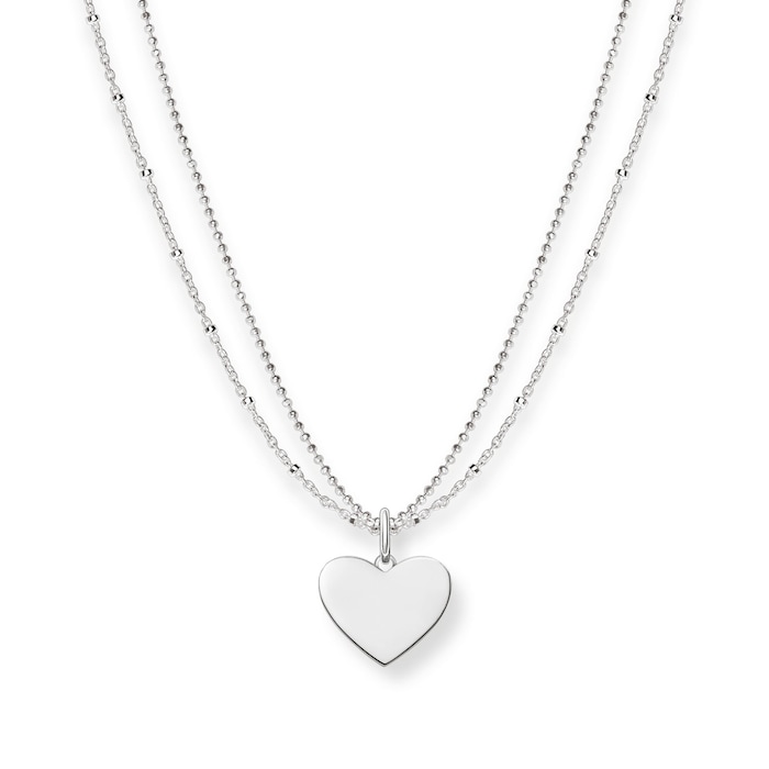Thomas Sabo Sterling Silver Heart Pendant Necklace