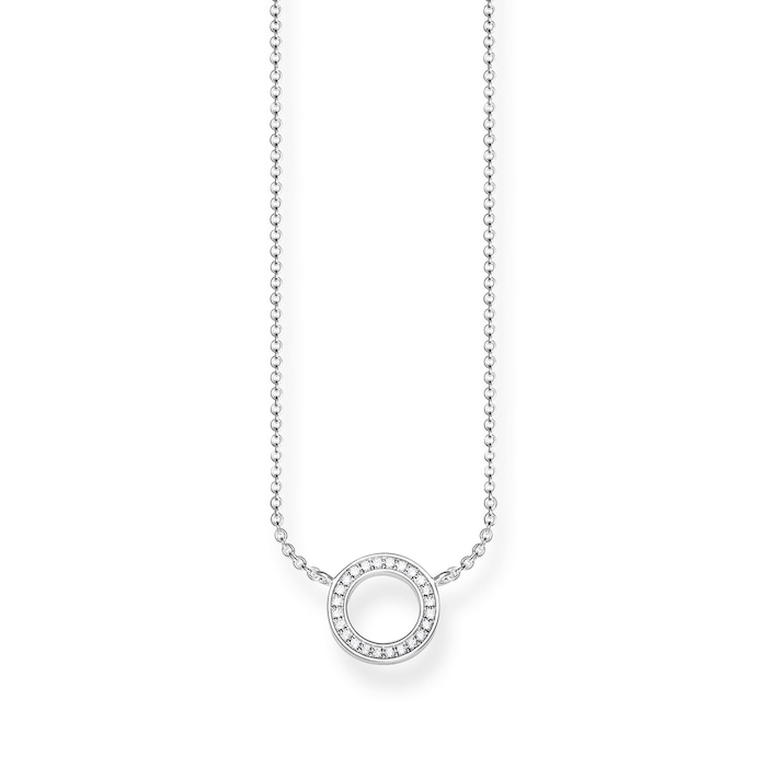 Thomas Sabo Sterling Silver Small Circle Necklace