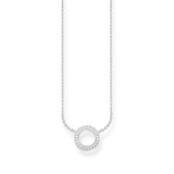 Thomas Sabo Sterling Silver Small Circle Necklace
