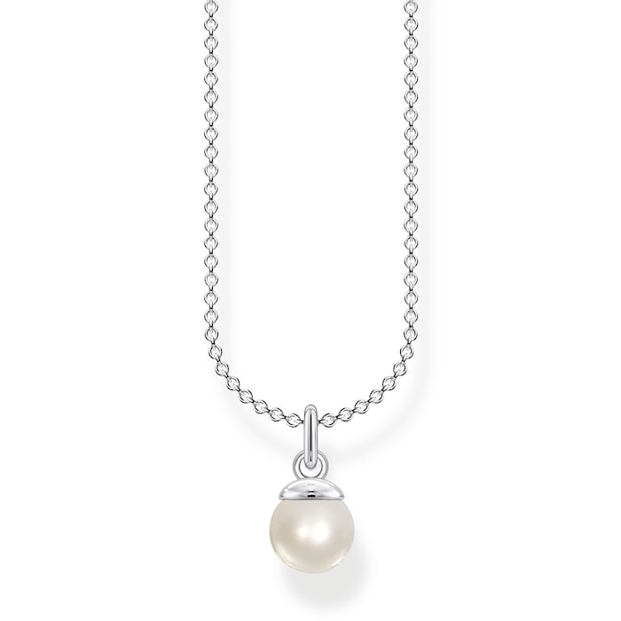 ThomasSabo Sterling Silver Pearl Pendant Necklace