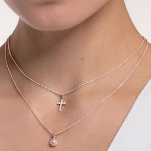 Thomas Sabo Sterling Silver Pearl Pendant Necklace