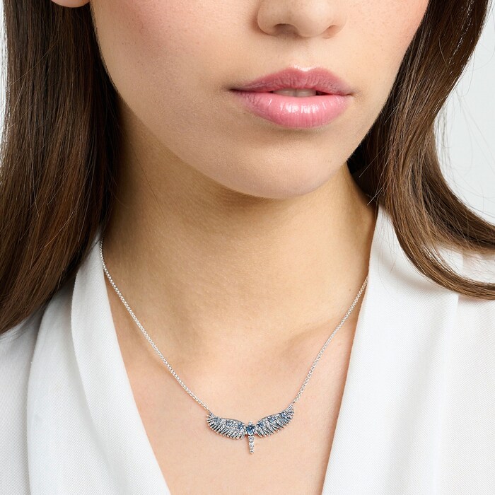 Thomas Sabo Sterling Silver Pheonix Necklace