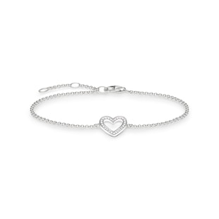 Thomas Sabo Sterling Silver Heart Bracelet