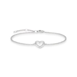 37300904 - Sterling Silver Heart Bracelet
