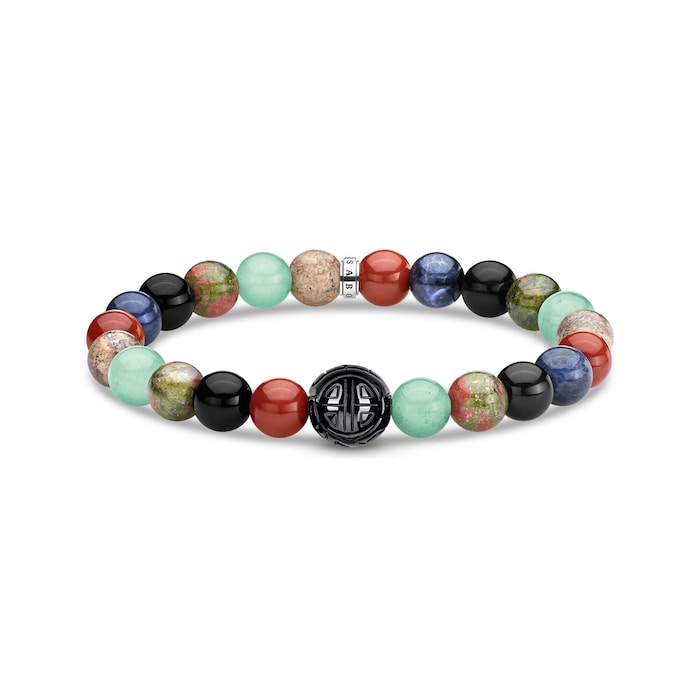 Thomas Sabo Multi Coloured Bead Bracelet