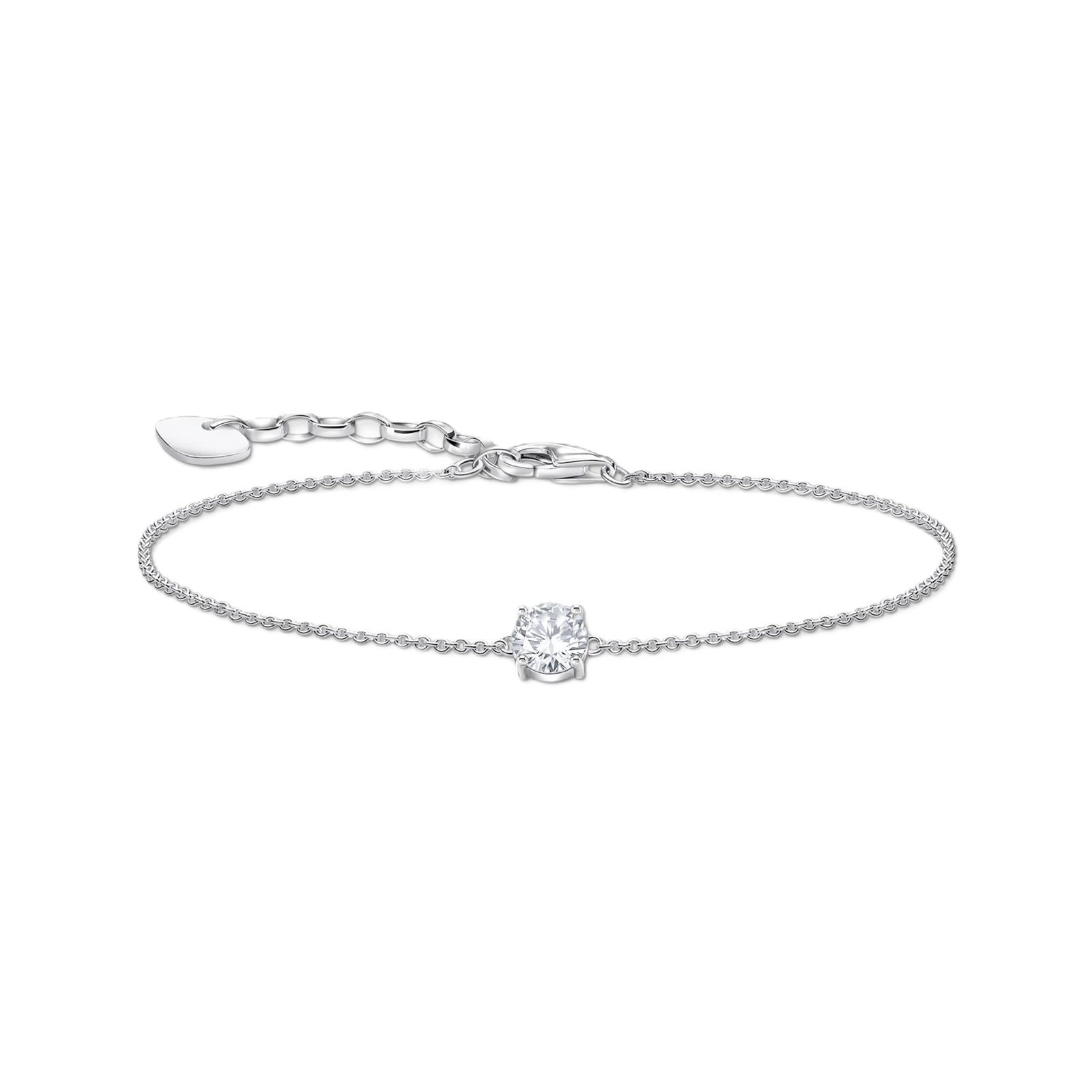 Thomas Sabo Sterling Silver Glam & Soul Cubic Zirconia Stone Bracelet
