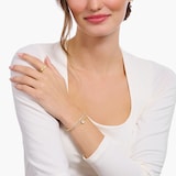 Thomas Sabo Yellow Gold Coloured Glam & Soul Cubic Zirconia Stone Bracelet
