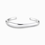 Thomas Sabo Sterling Silver Bold Elegance Curved Bangle