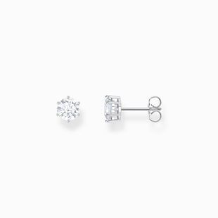 Thomas Sabo Silver Sparkling Cubic Zirconia Stone Stud Earrings