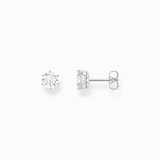Thomas Sabo Silver Sparkling Cubic Zirconia Stone Stud Earrings