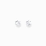 Thomas Sabo Silver Sparkling Cubic Zirconia Stone Stud Earrings