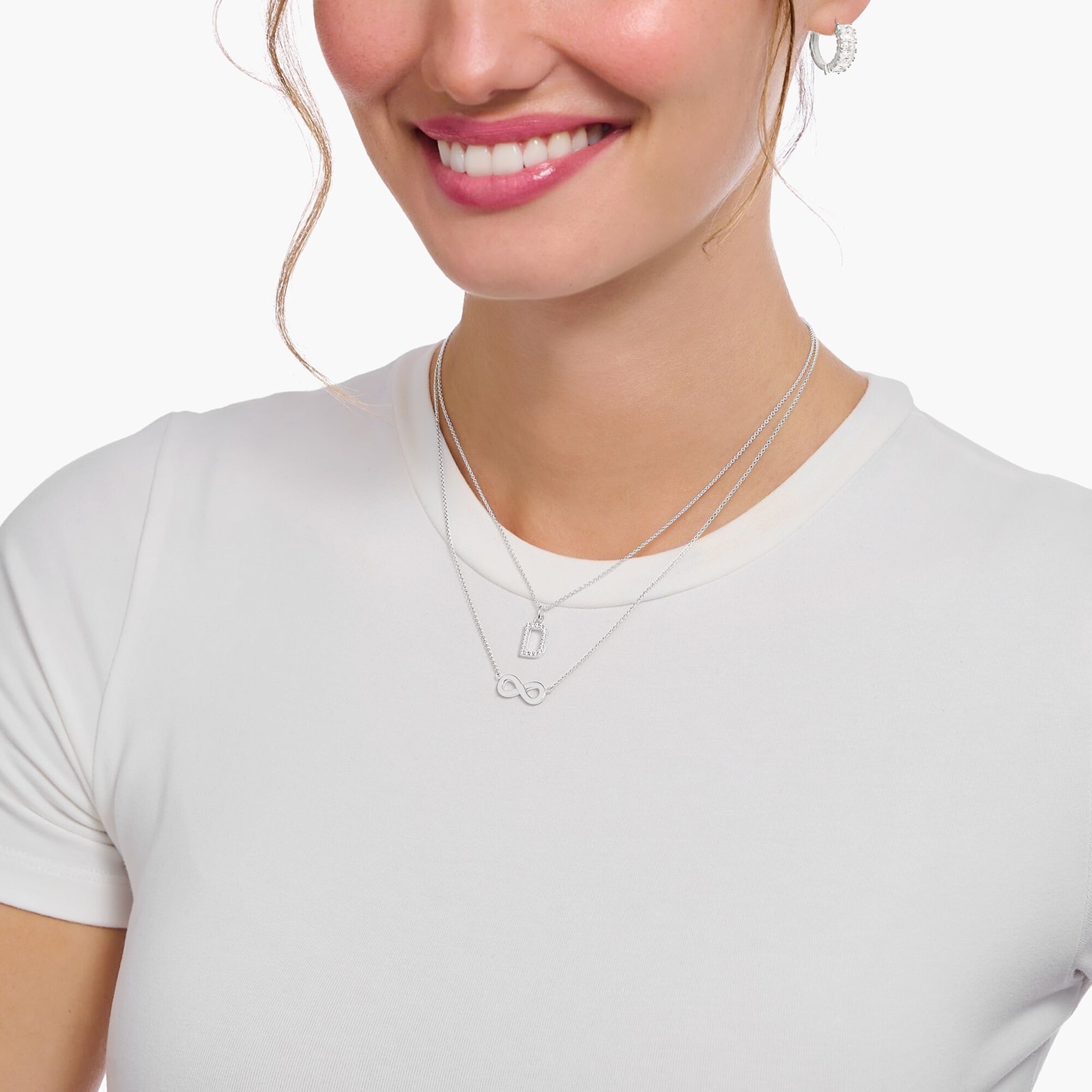 Thomas Sabo Sterling Silver Infinity Pendant Necklace