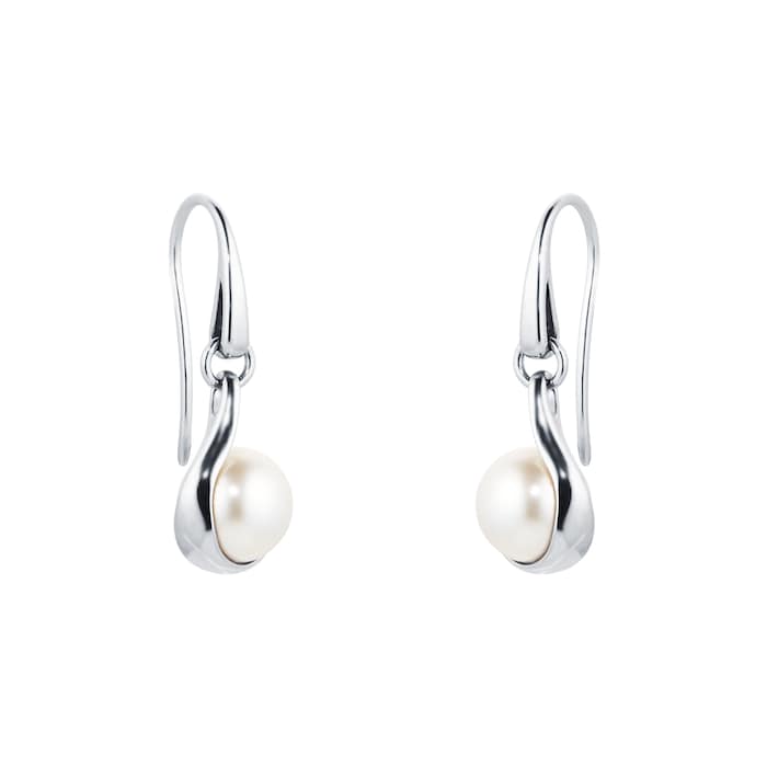 Skagen Agnethe Pearl Drop Earrings