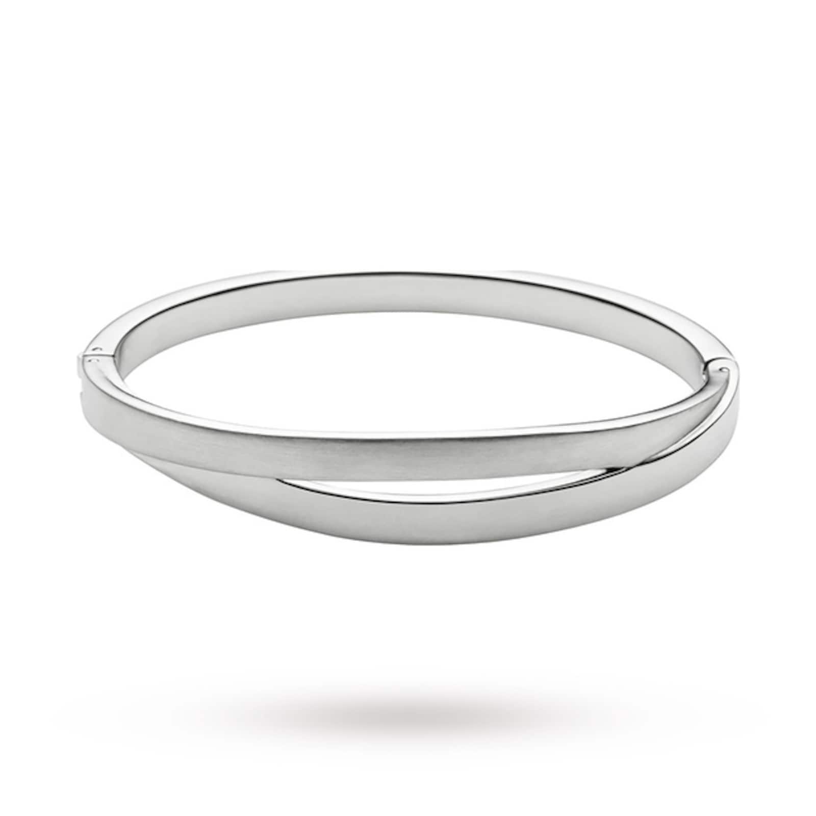 Skagen Elin Silver-tone Bangle Bracelet