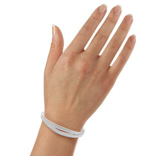 Skagen Elin Silver-tone Bangle Bracelet