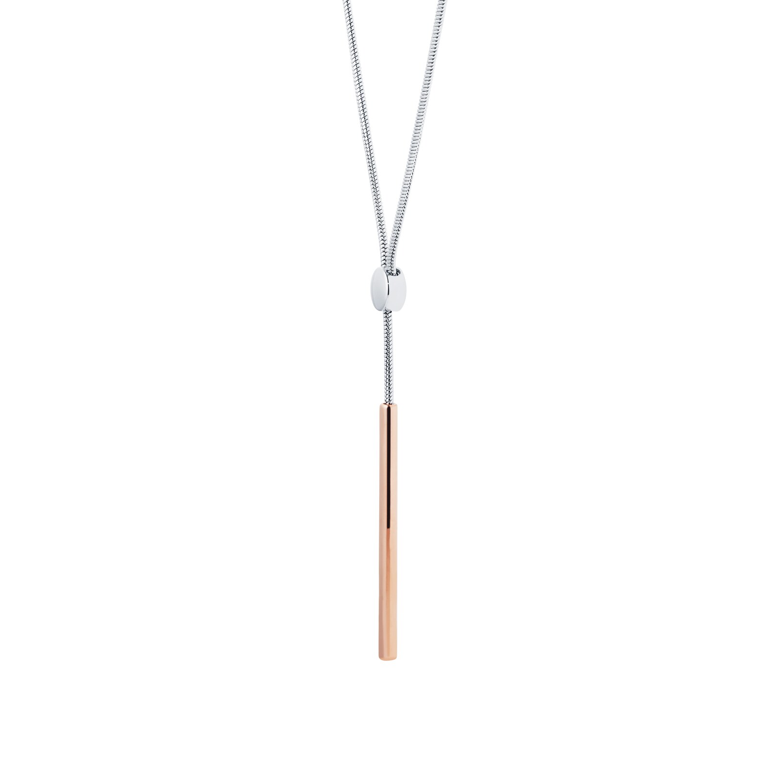 Skagen Skagen Amalie Two Tone Lariat Necklace Skagen Skagen Amalie Two Tone Lariat Necklace