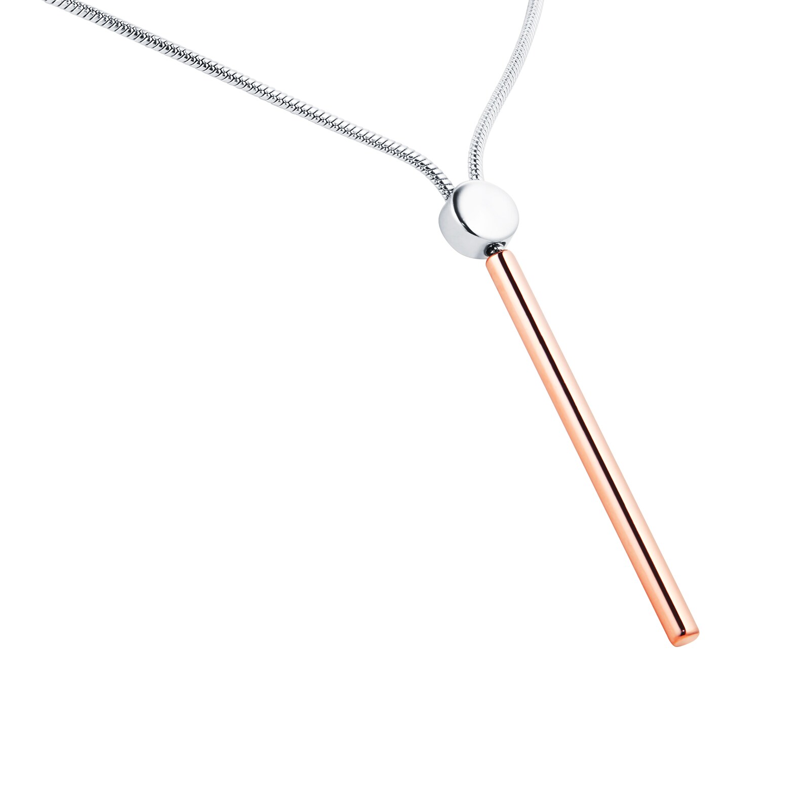 Skagen Skagen Amalie Two Tone Lariat Necklace Skagen Skagen Amalie Two Tone Lariat Necklace