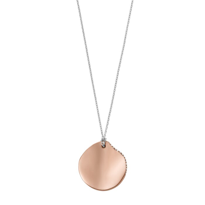 Skagen Kariana Two-Tone Stainless Steel Pendant Necklace