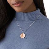 Skagen Kariana Two-Tone Stainless Steel Pendant Necklace