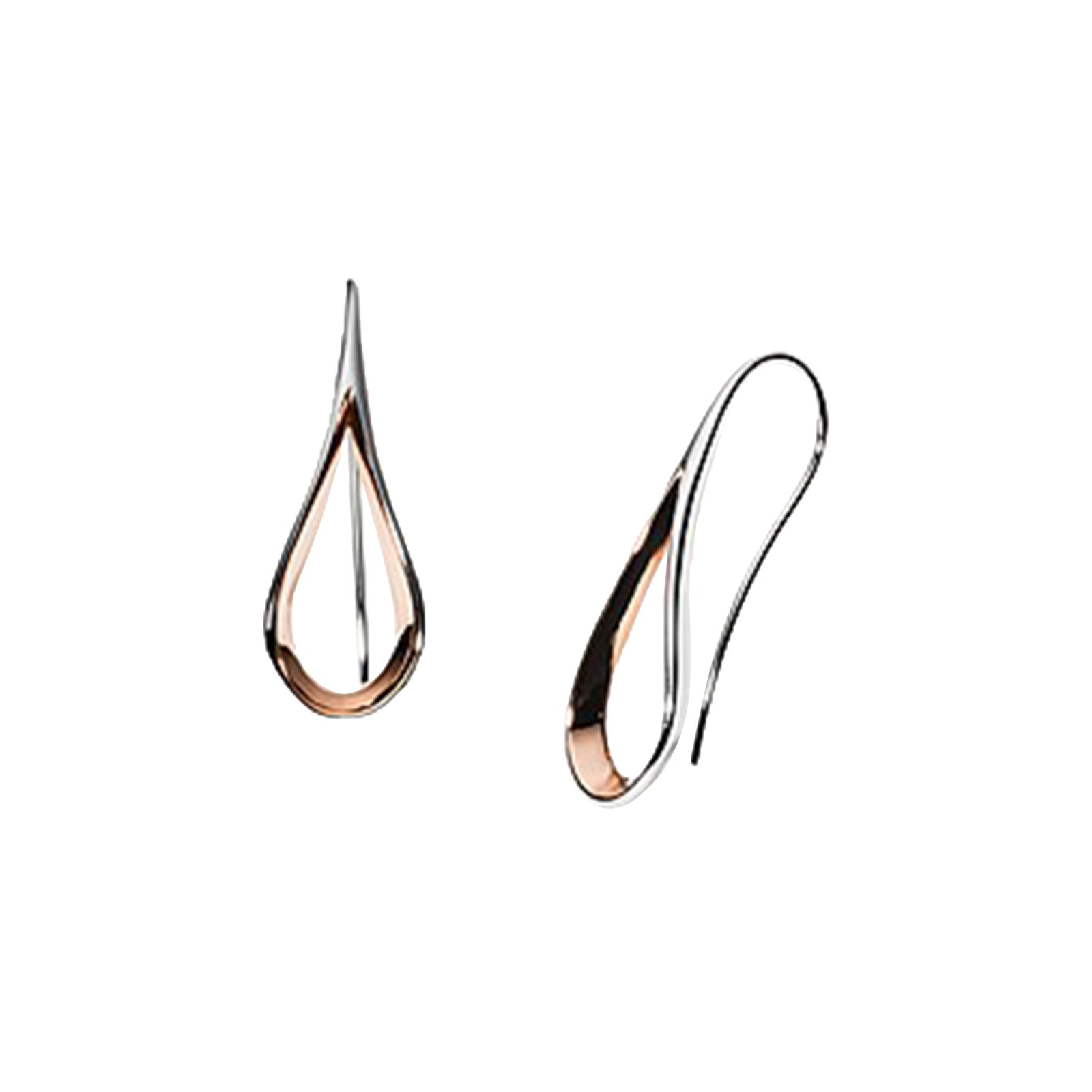 Skagen Kariana Two Tone Drop Earrings
