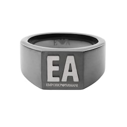 37331136 - Gun Metal Logo Ring