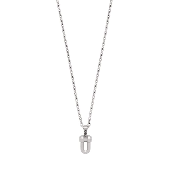 Emporio Armani Mens Fashion Stainless Steel Necklace