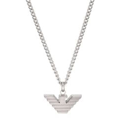 37331221 - Gents EA Logo Stainless Steel Pendant
