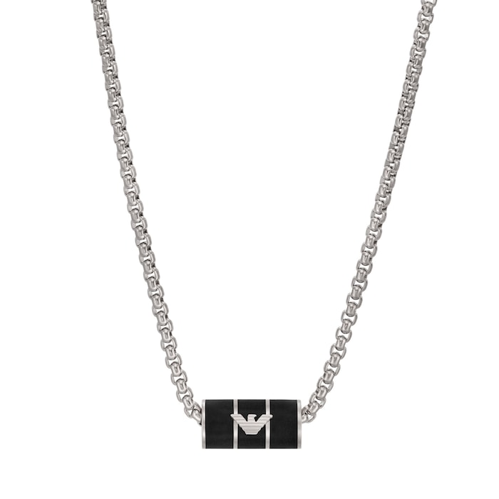 Emporio Armani Mens Stainless Steel Necklace