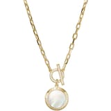 Armani Ladies Yellow Gold Coloured Mother Of Pearl Necklace