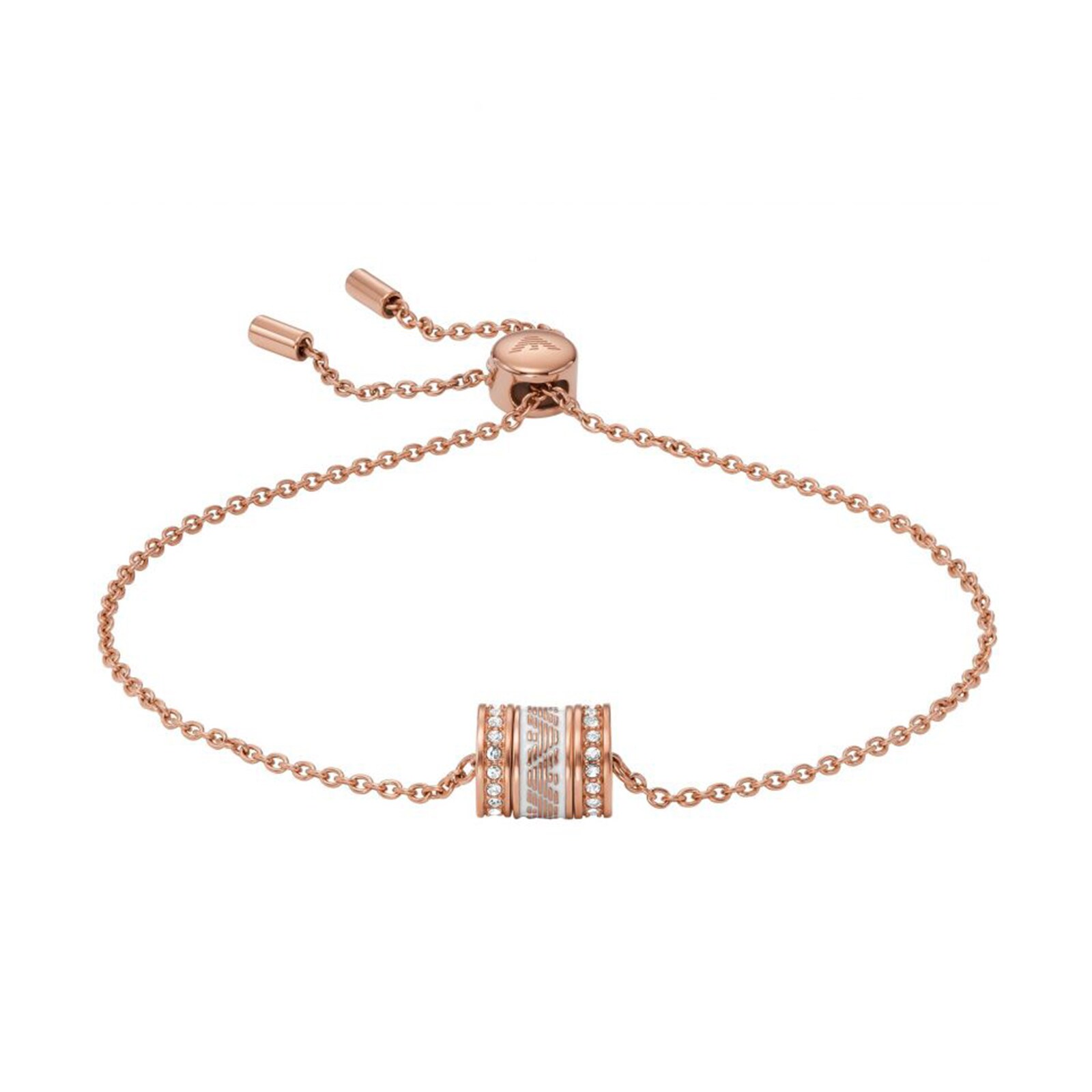 Emporio Armani Ladies Rose Gold Coloured Bracelet
