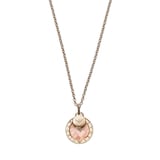 Emporio Armani Ladies Rose Gold Coloured Necklace