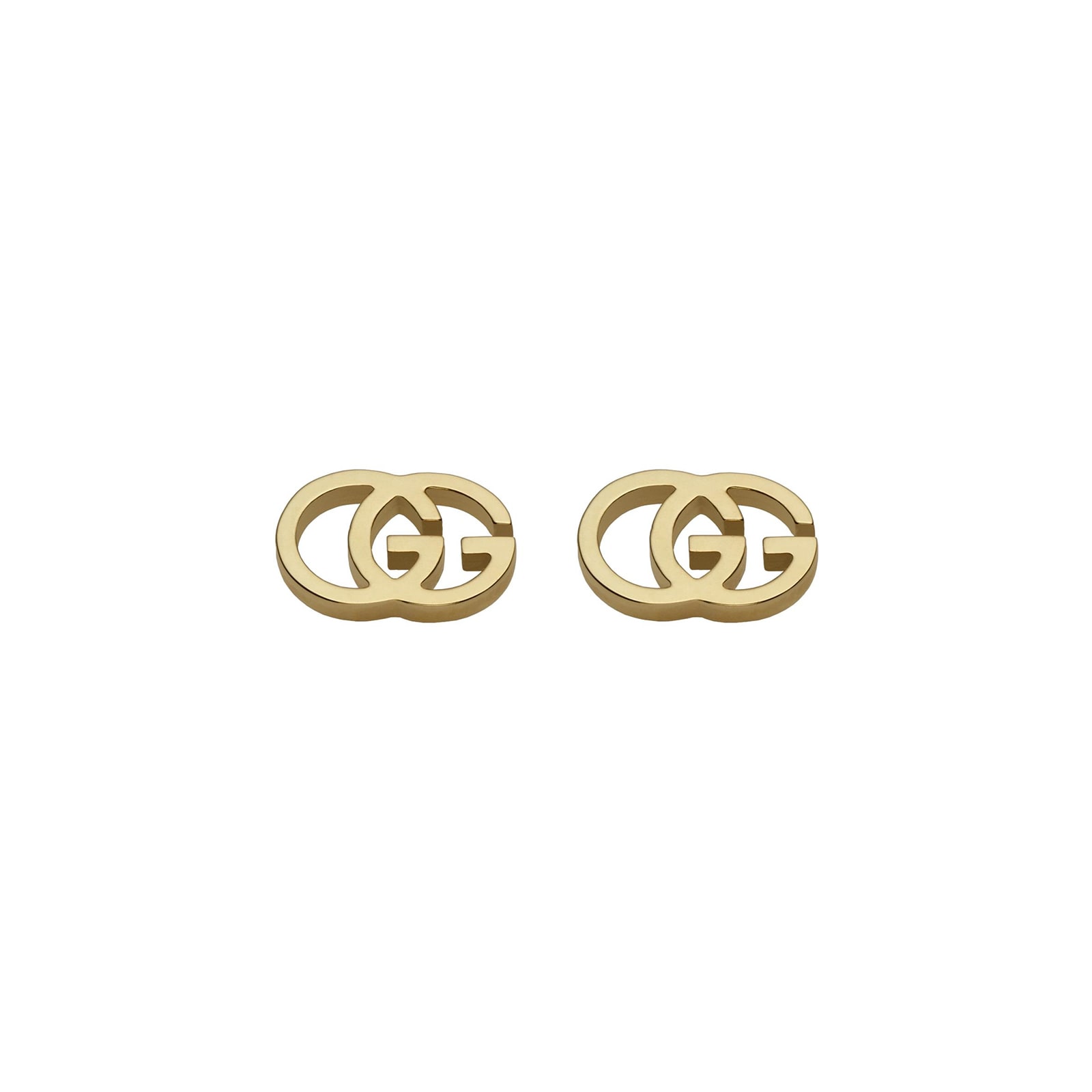 Pair of 18K (750°/°°) white gold stud earrings each set …