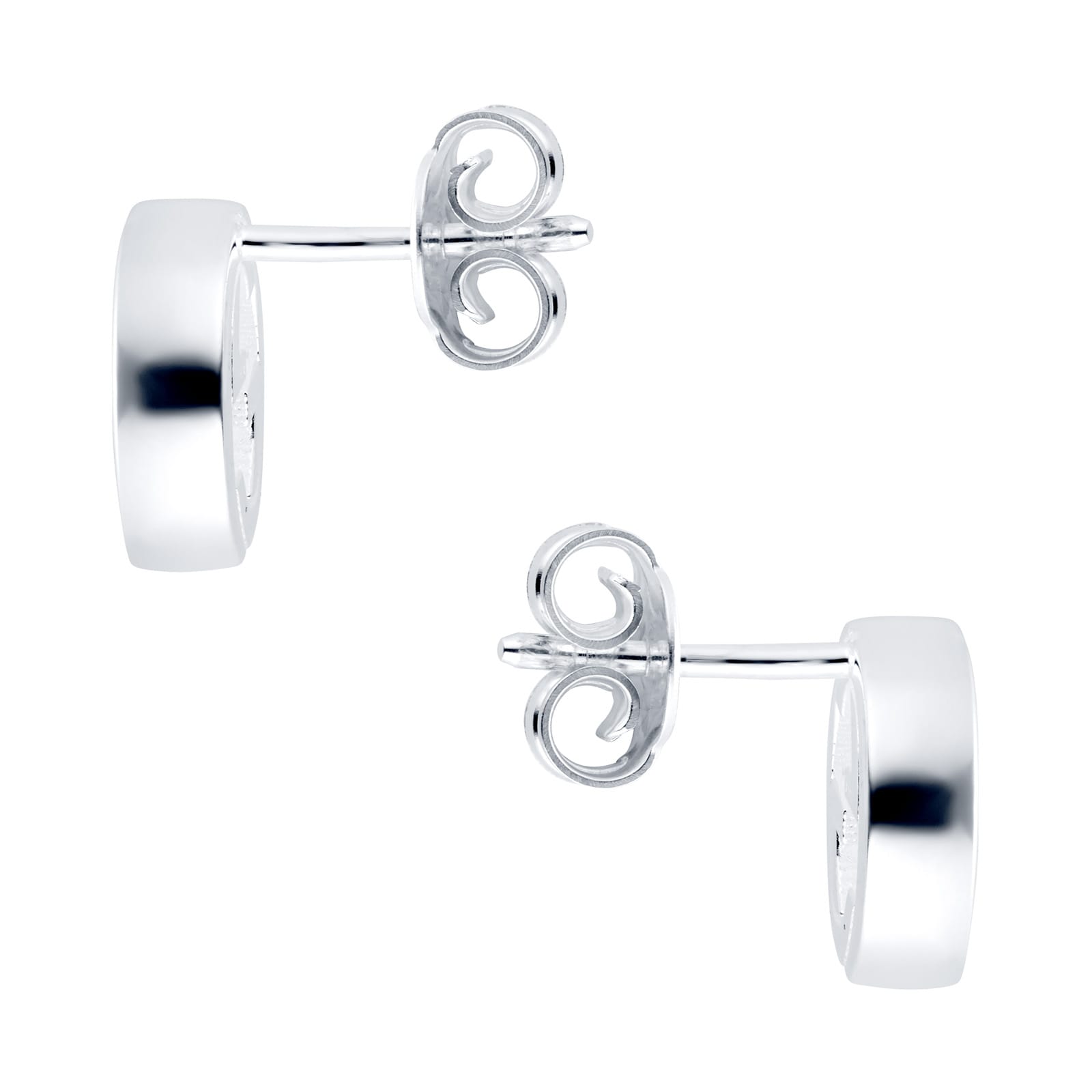 Gucci interlocking outlet earrings silver