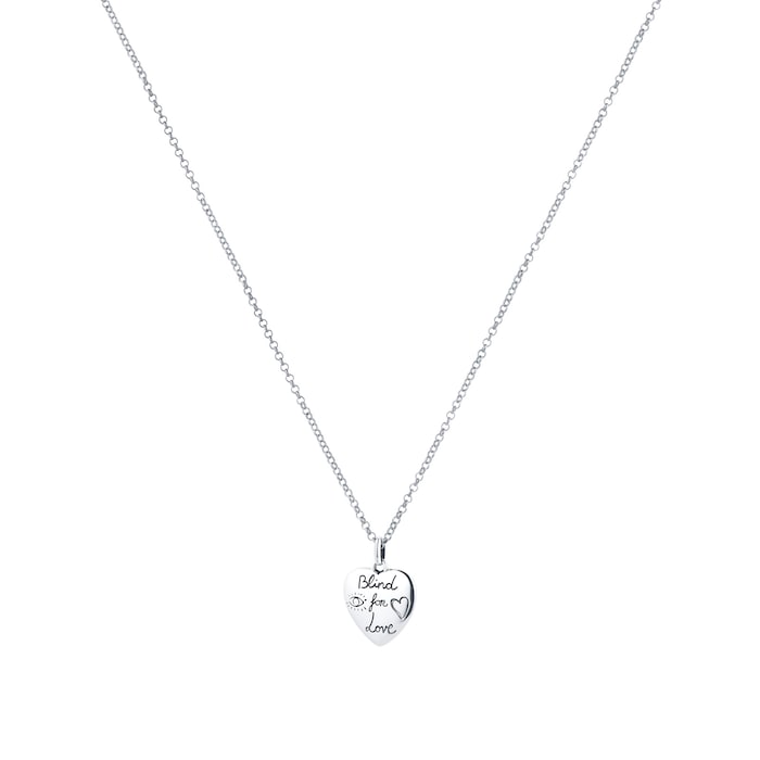 Gucci Exclusive Blind For Love Heart Necklace