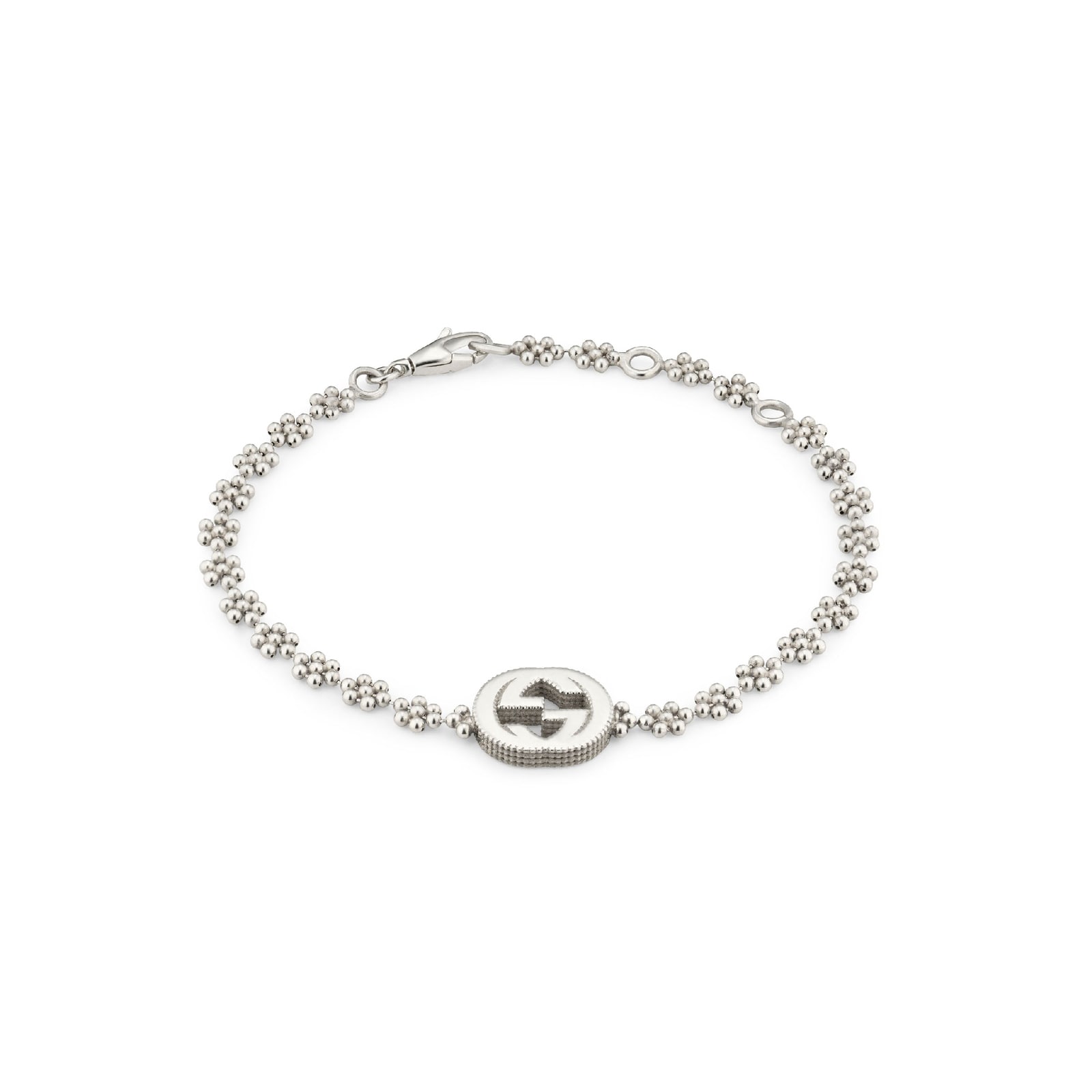 Gucci Gucci Interlocking Bracelet in Silver Gucci Gucci Interlocking Bracelet in Silver