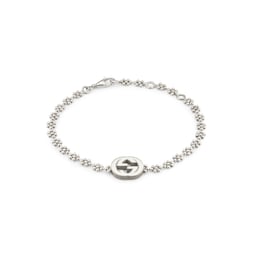 37340779 - Gucci Interlocking Bracelet in Silver