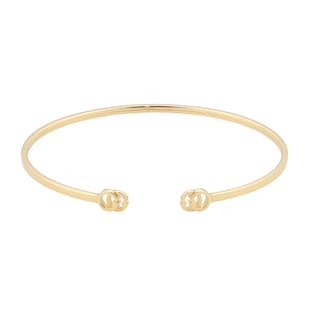 Gucci GG Running 18ct Yellow Gold Cuff