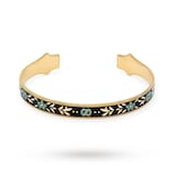 Gucci Icon Bracelet in 18ct Yellow Gold with Enamel