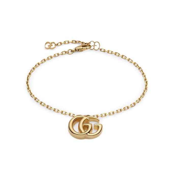 Gucci Double G 18ct Yellow Gold Bracelet