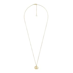 Gucci 18ct Yellow Gold Double G Small Necklace